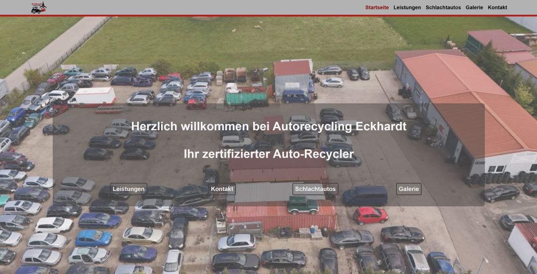 Website Autorecycling Eckhardt